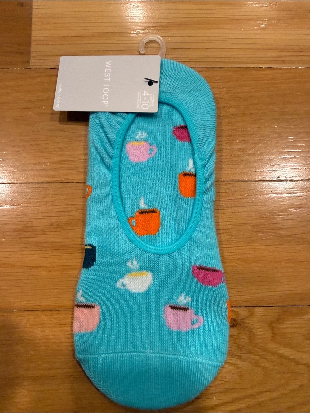 NWT West loop no-sock sock 1 pair size 4-10.